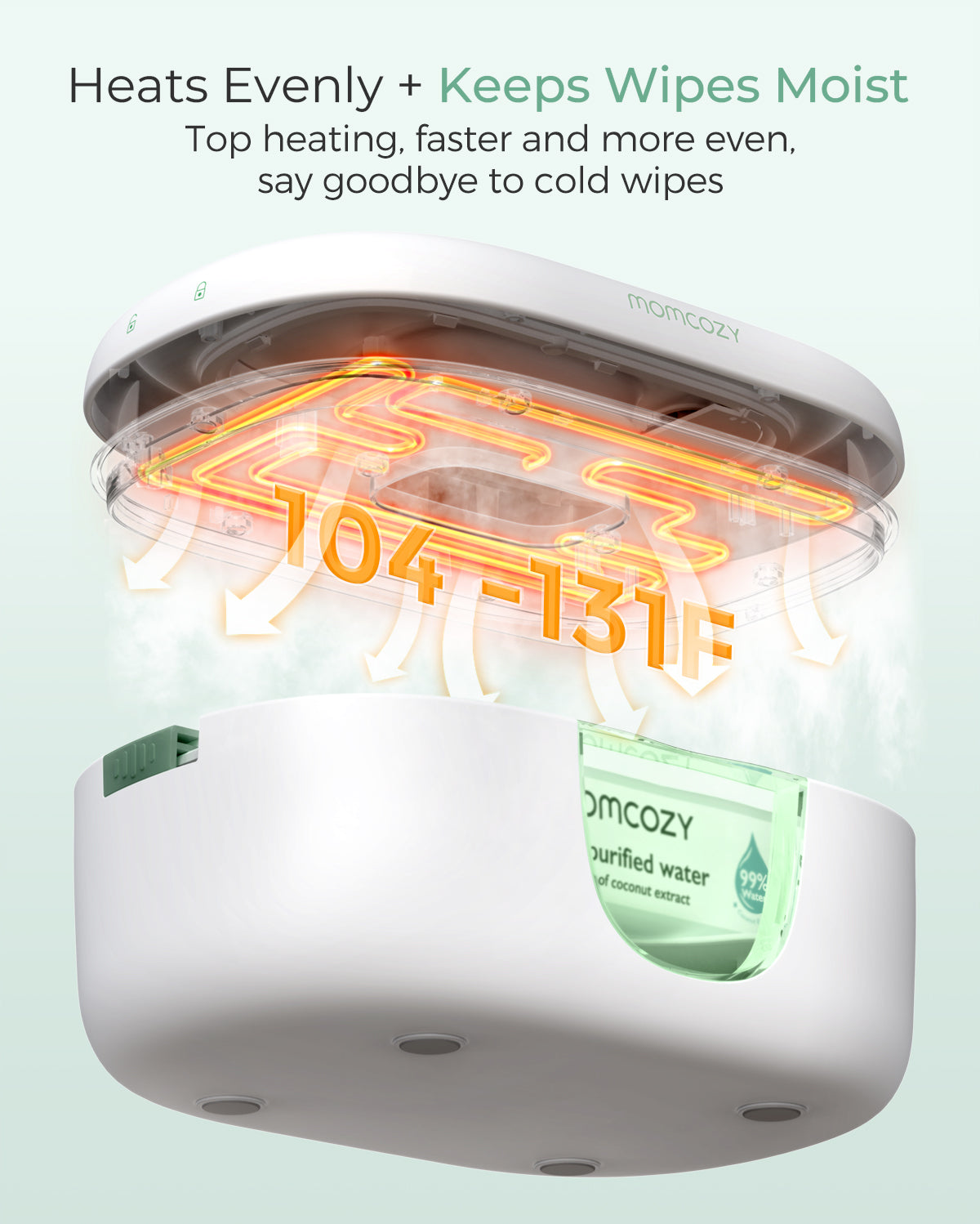 Momcozy Large Capacity Baby Wipe Warmer