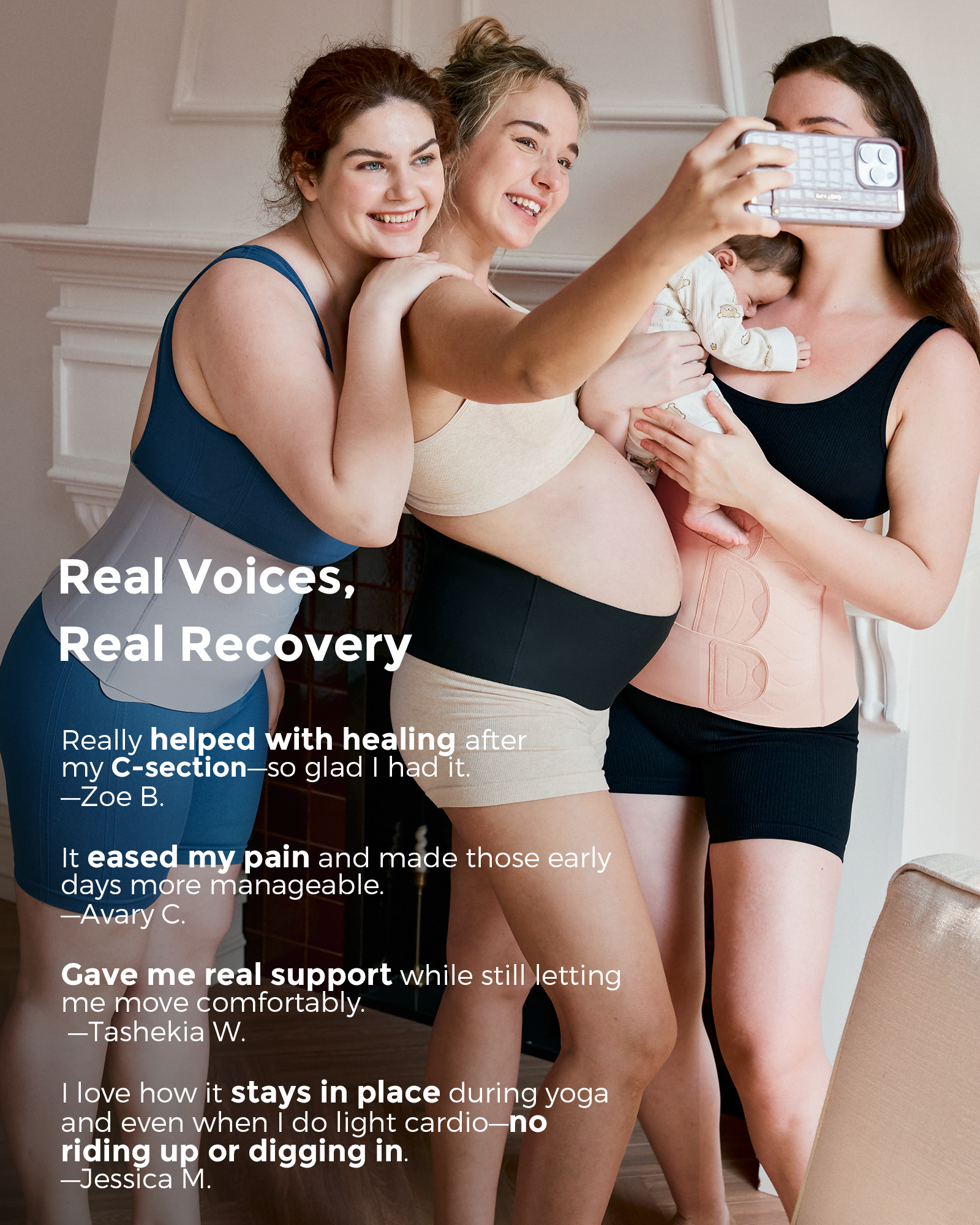 Momcozy Ergowrap™ Postpartum Belly Wrap | Postpartum Belly Band
