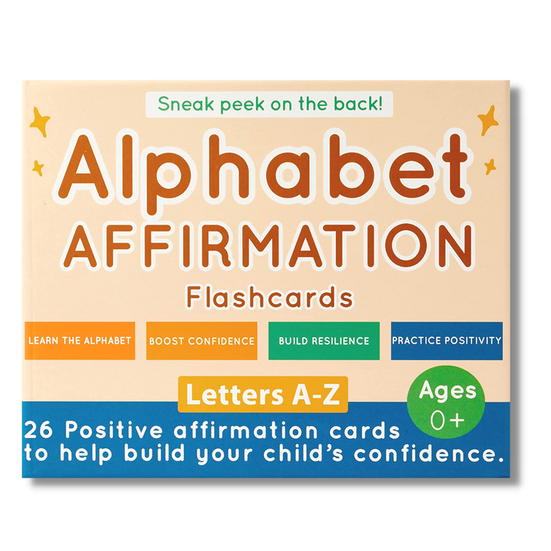 Alphabet Affirmation Flashcards