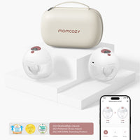 Momcozy M5 Smart Wearable Breast Pump | Upgraded with App Control