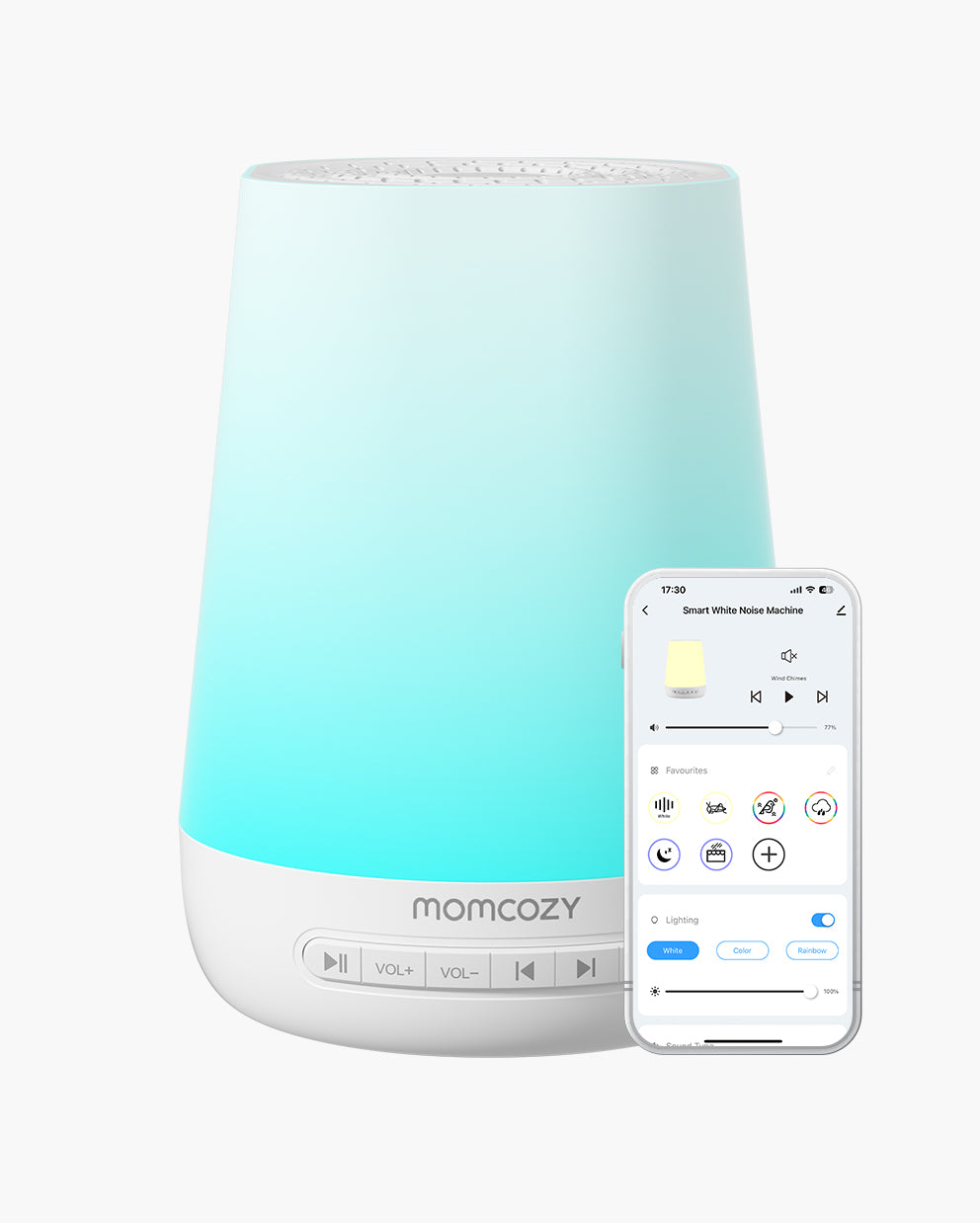 Momcozy Smart Baby Sound Machine | App Remote Control