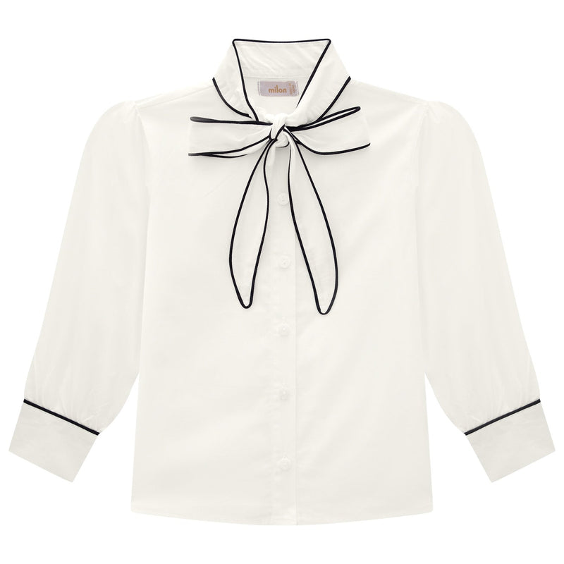 Milon Dress with Blouse | Off White