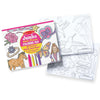 Melissa and Doug Jumbo 50-Page Kids' Coloring Pad - Horses, Hearts, Flowers, and More