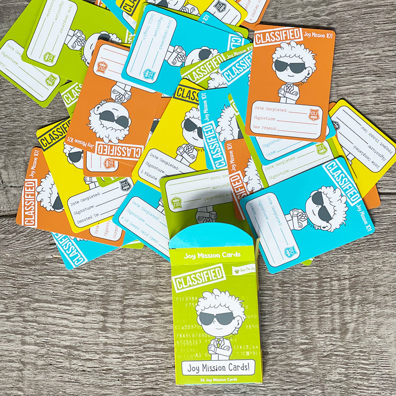 Open the Joy Kindness Mission Cards