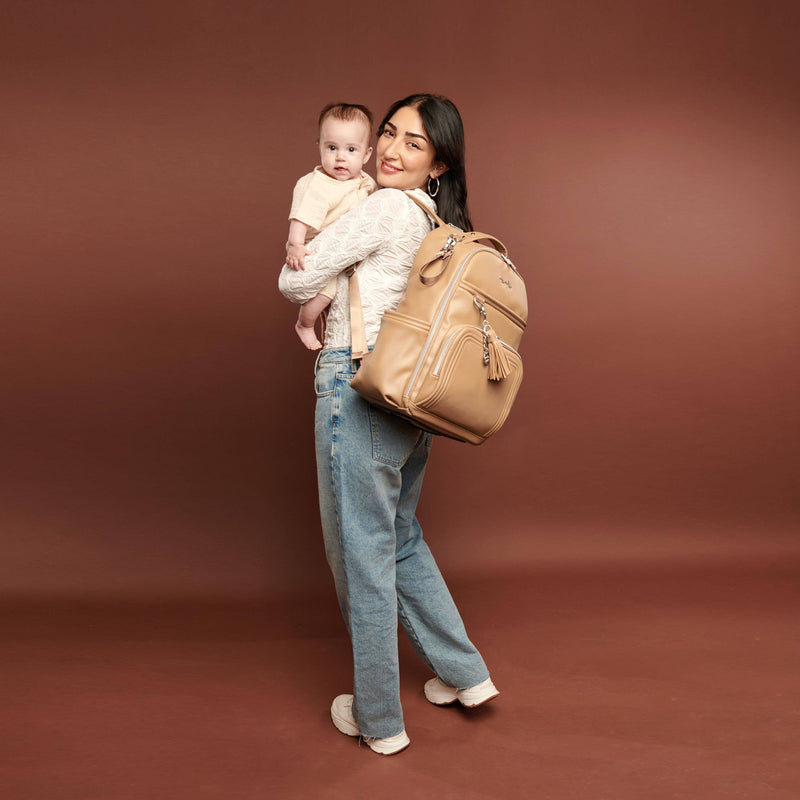 Chai Latte Boss Plus™ Backpack Diaper Bag