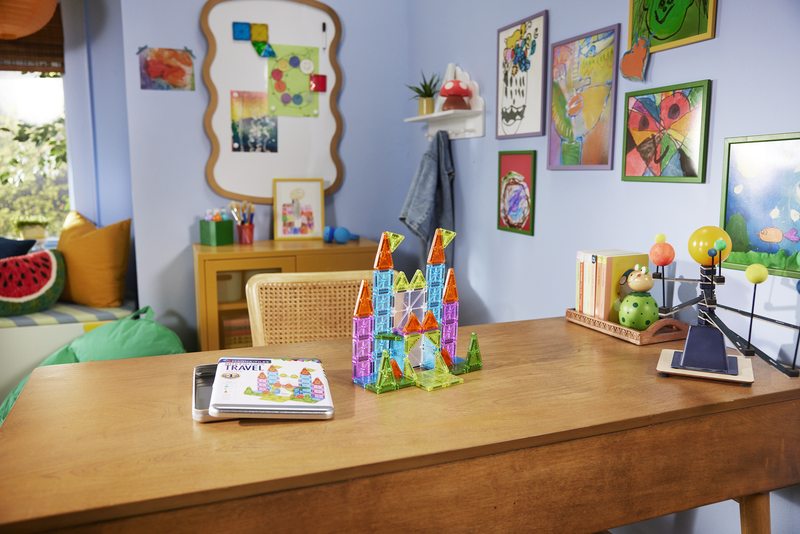 Magna-Tiles Travel Set Deluxe™ 55 Piece   Set