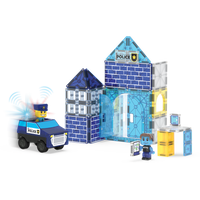 Magna-Tiles Police Station 35 Piece Set