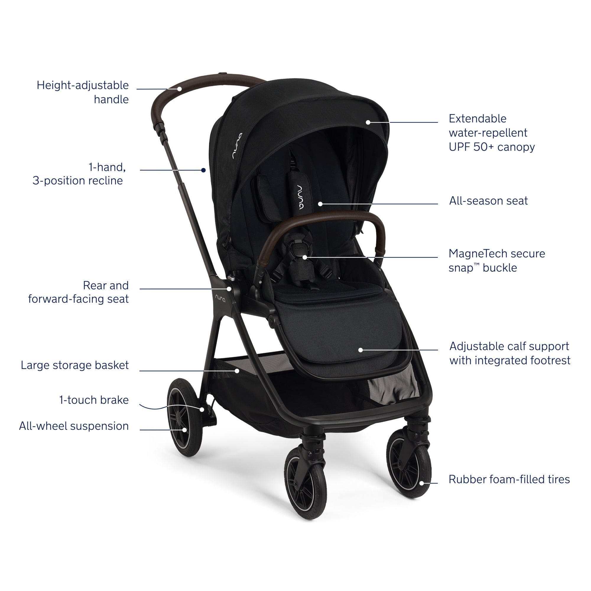 nuna stroller cover Nuna TRIV Next Stroller – Crib & Kids