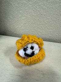 Crochet Oyster with Pearl