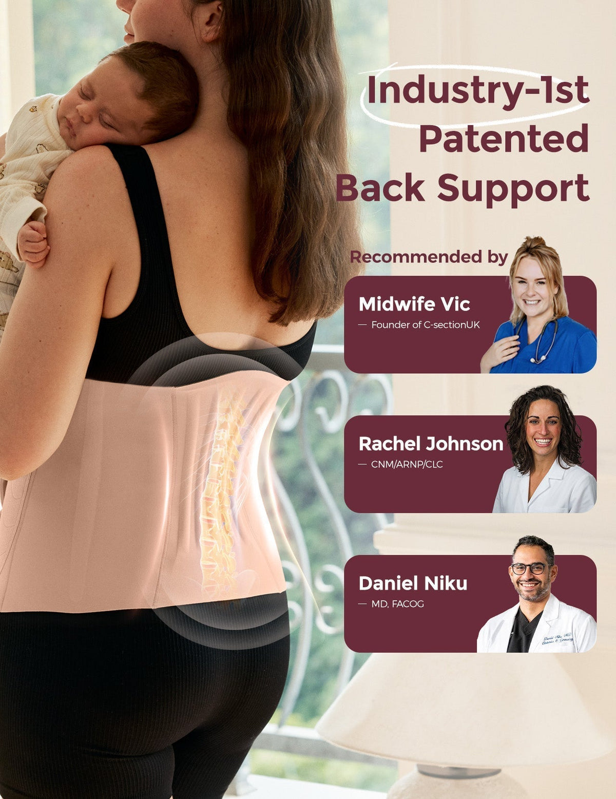 Momcozy Ergowrap™ Postpartum Belly Wrap | Postpartum Belly Band