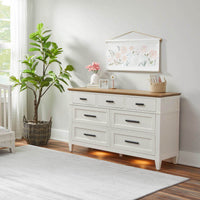 Parker House Artisan 7-Drawer Dresser with Lights