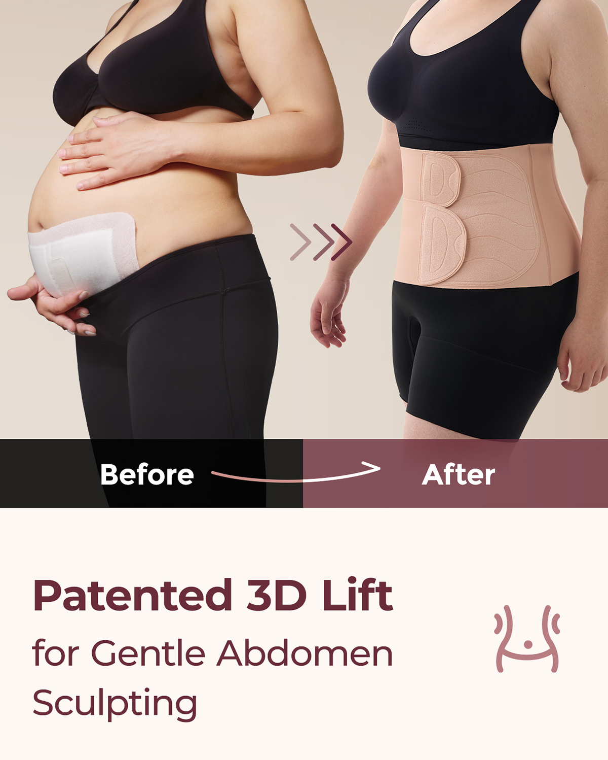 Momcozy Ergowrap™ Postpartum Belly Wrap | Postpartum Belly Band