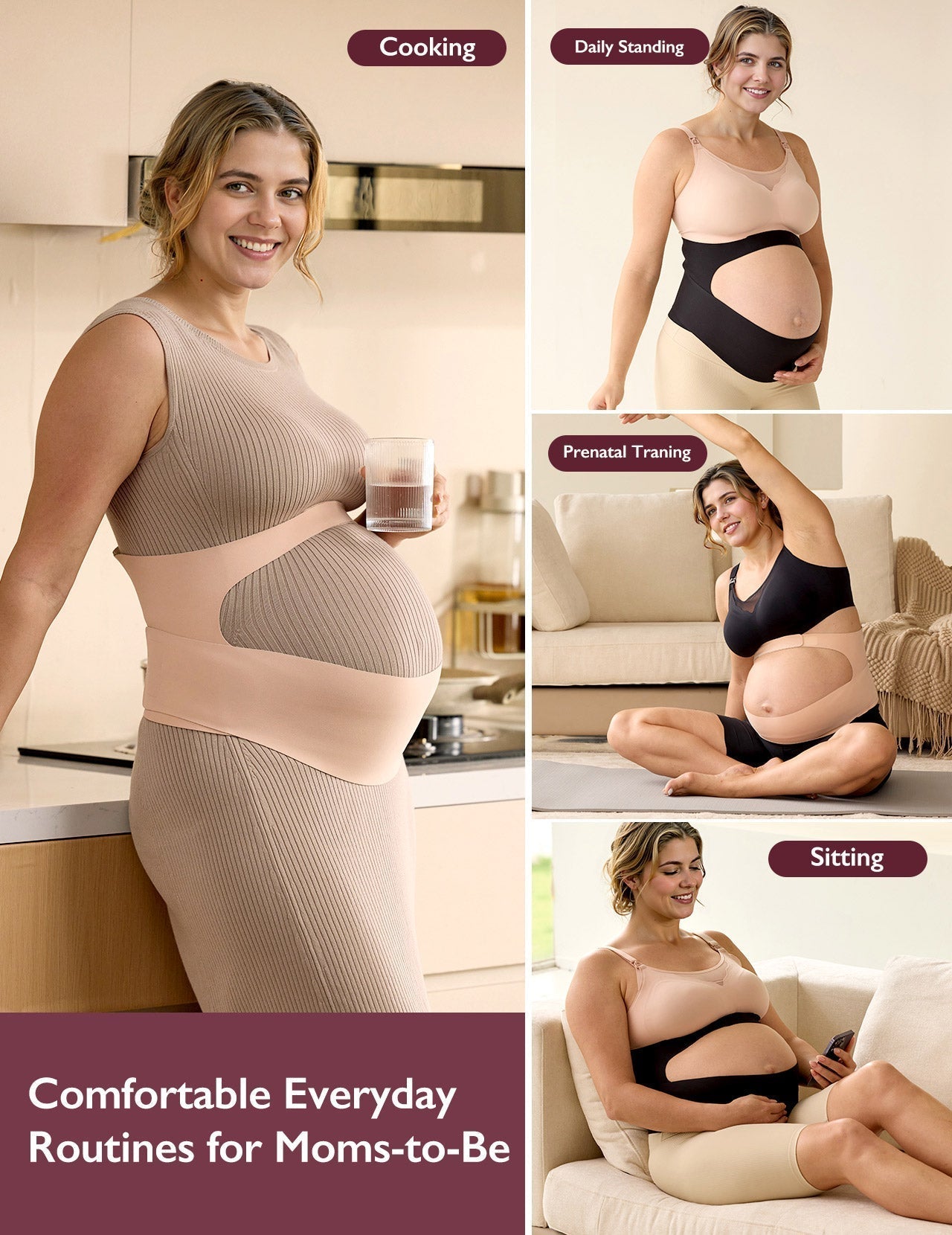 Momcozy BumpEase Ergonest Maternity Belly Band