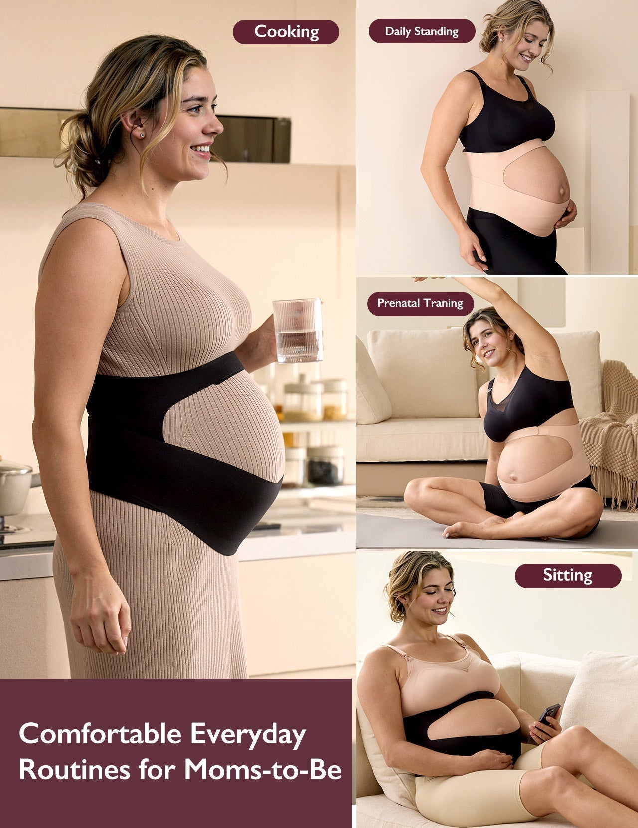 Momcozy BumpEase Ergonest Maternity Belly Band