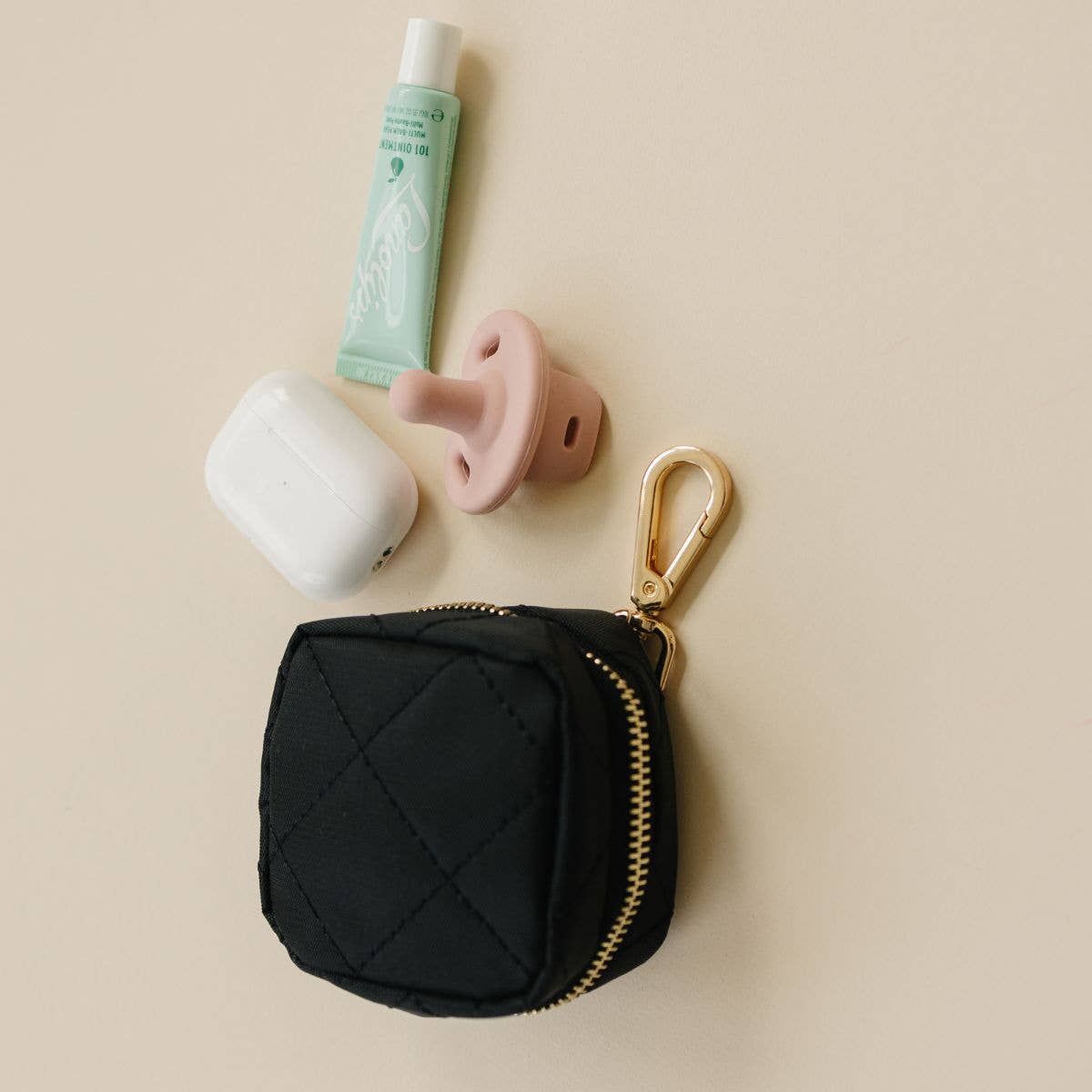 Take Anywhere Clip-On Pouch – Pacifier & Essentials Case