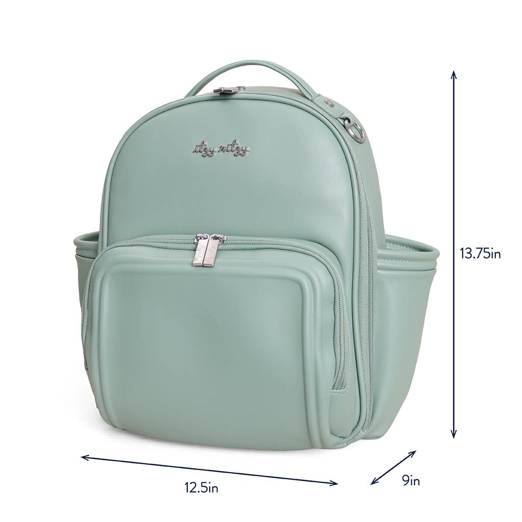 Itzy Mini Plus™ - Silly Goose, Sage Backpack