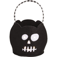 Mud Pie Skeleton Led Treat Bucket