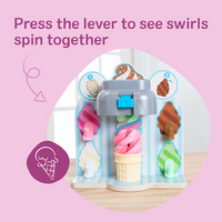 Melissa & Doug Swirl and Serve Ice Cream Play Set