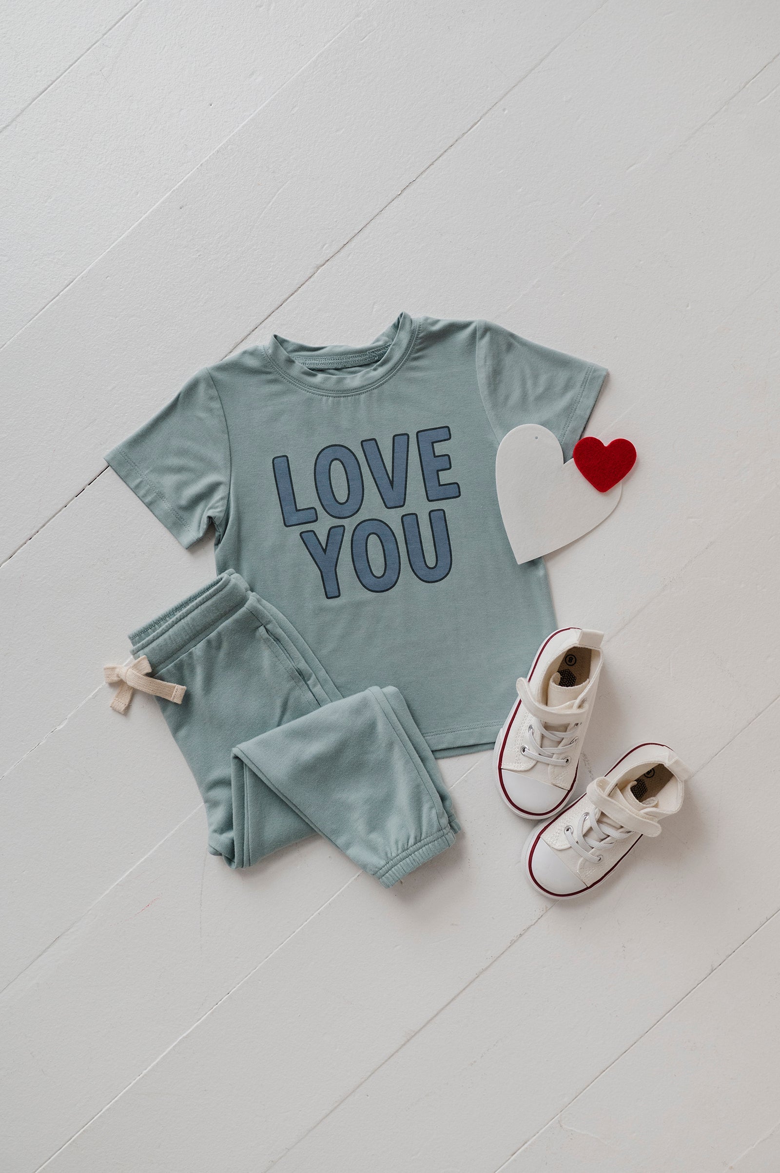 Baby Sprouts Boys Short Sleeve Tee - Love You