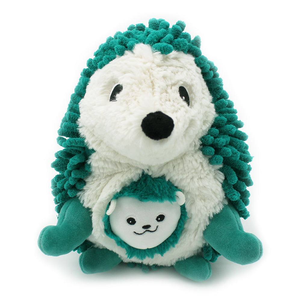 Piktou the Hedgehog with Baby - Green