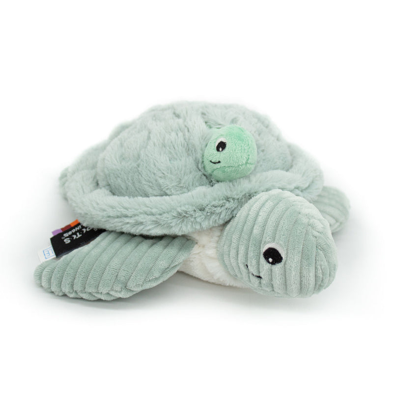 Les Ptipotos  Mama & Baby Turtle- Mint