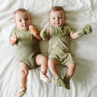 STAY ON BABY MITTS | ARTICHOKE