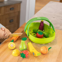 Fat Brain Toys - Pretendables  Fruit & Veggie Basket