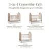 Namesake Alouette 3-in-1 Convertible Spindle Crib