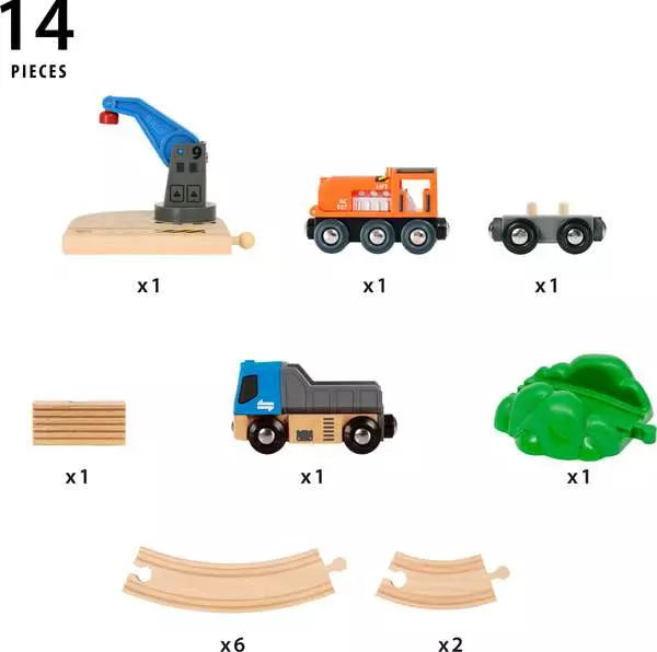 BRIO World Starter Lift & Load Set