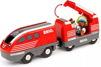 BRIO World Pull Back Train Set