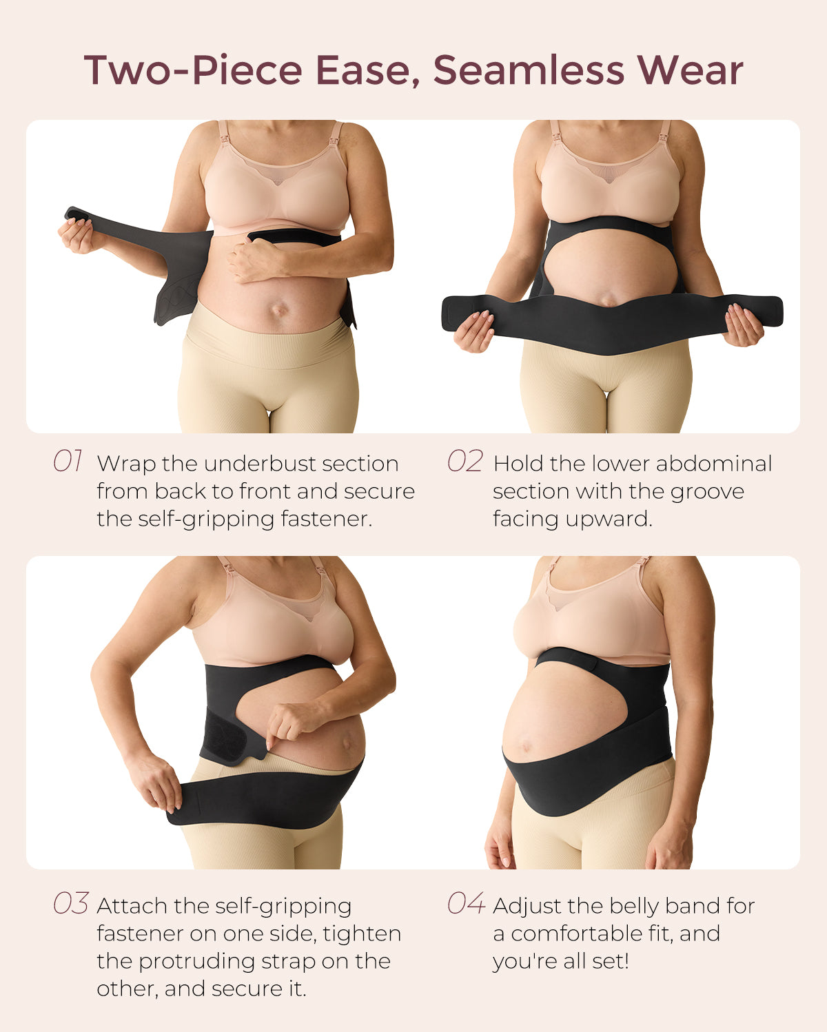 Momcozy BumpEase Ergonest Maternity Belly Band