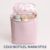*Chill Like A Boss™ Ribbons & Roses - Bottle Bag