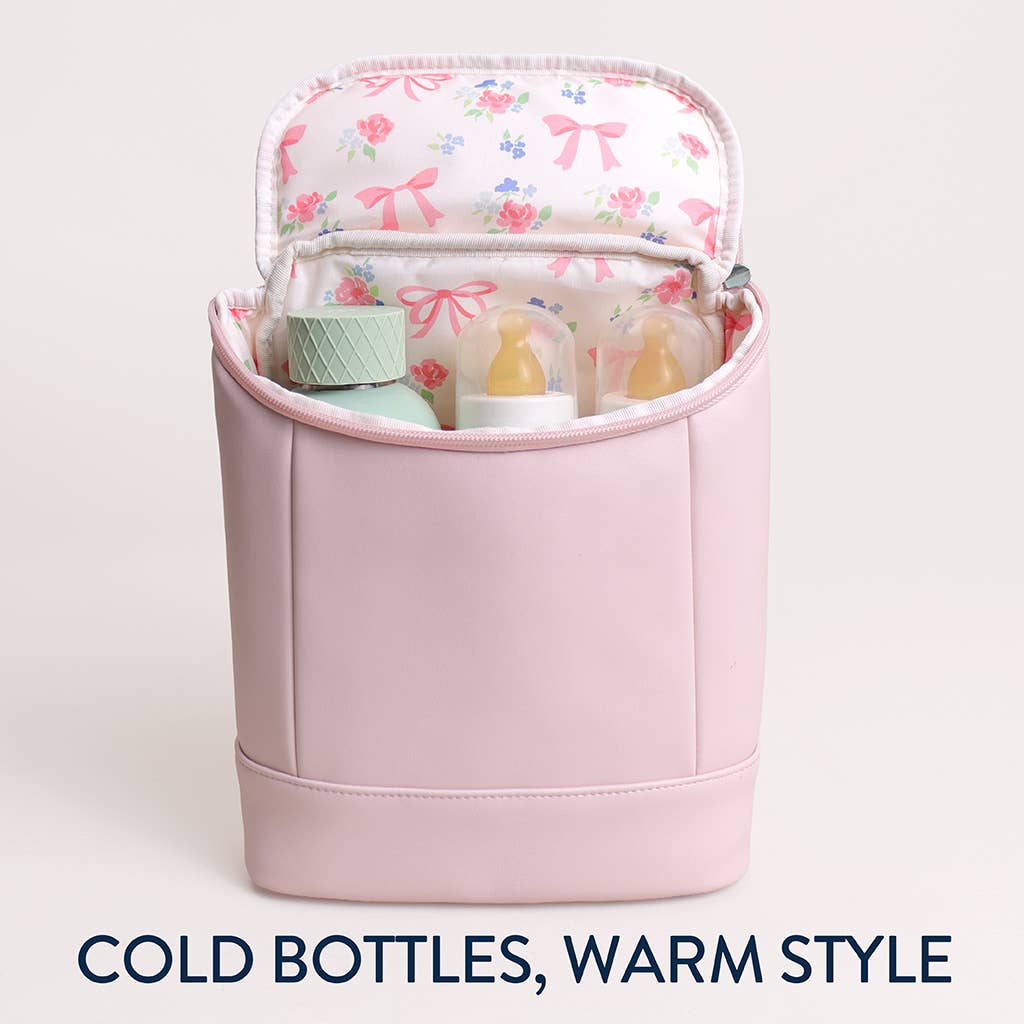 *Chill Like A Boss™ Ribbons & Roses - Bottle Bag