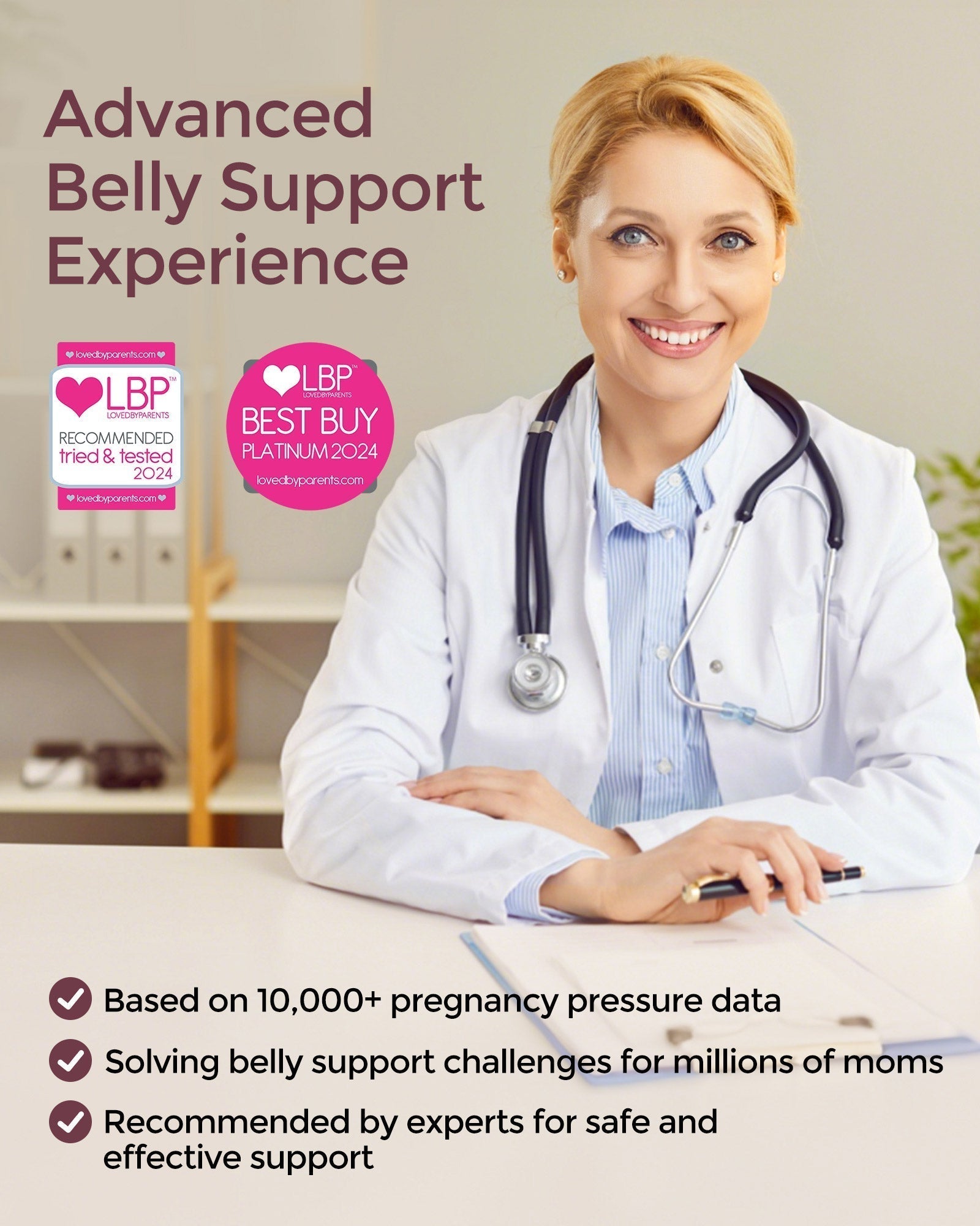 Momcozy BumpEase Ergonest Maternity Belly Band