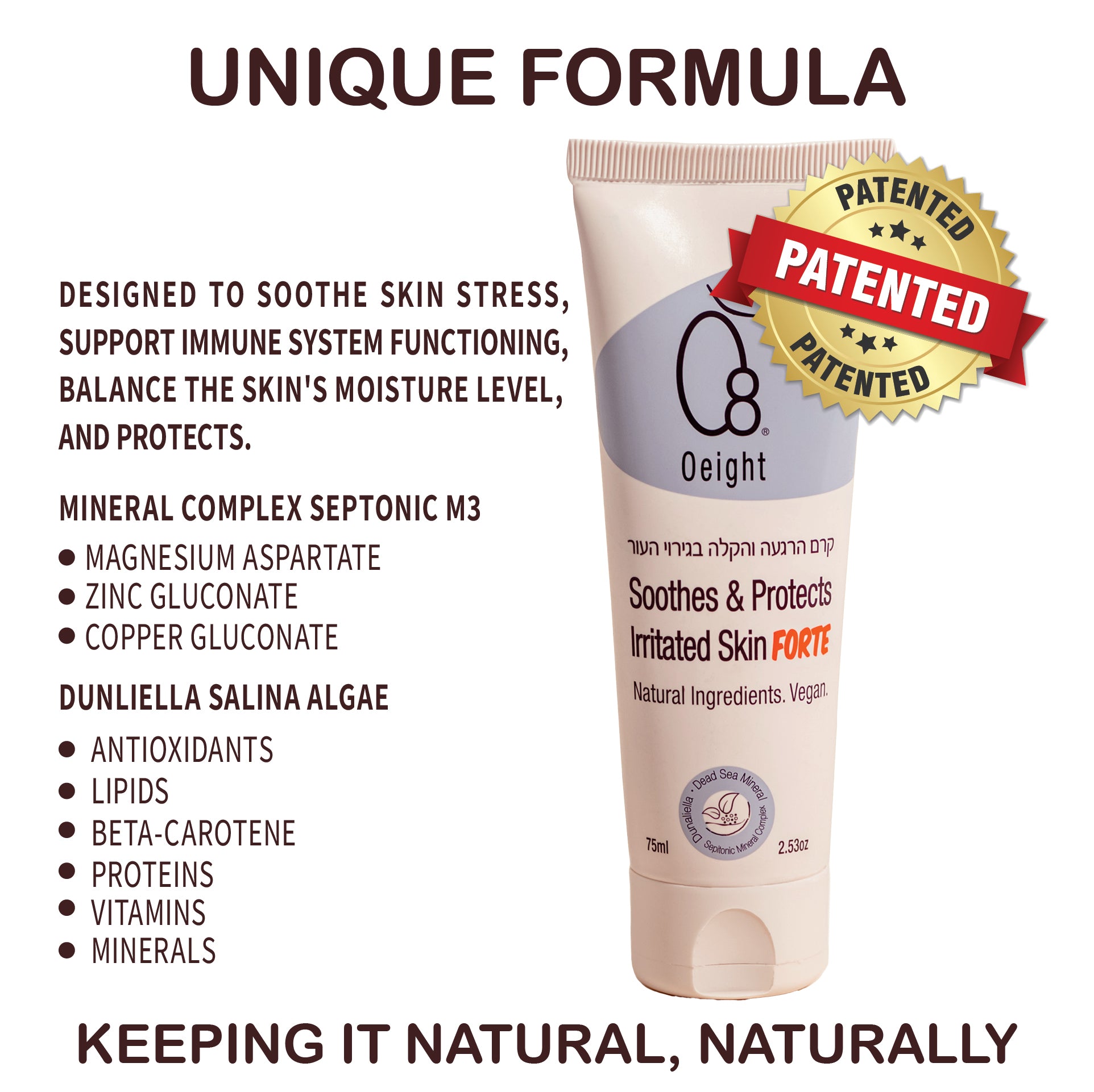 Oeight Soothe & Protect Irritated Skin Forte Cream - The Best Rash Cream