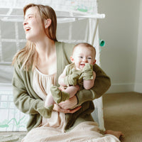 STAY ON BABY MITTS | ARTICHOKE