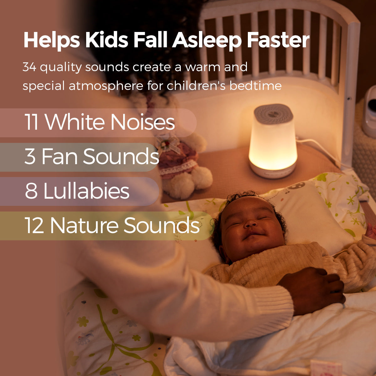 Momcozy Smart Baby Sound Machine | App Remote Control