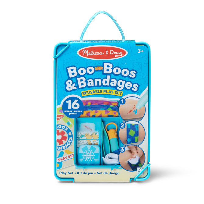 Melissa & Doug Boo-Boos & Bandages Reusable Play Set