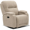 Storytime Maverly Power Cozzia Swivel Glide Recliner with Heat & Massage