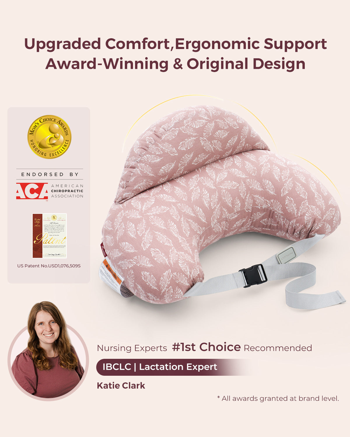 Momcozy Multifunctional & Adjustable Nursing Pillow