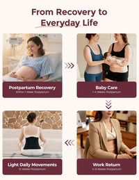 Momcozy Ergowrap™ Postpartum Belly Wrap | Postpartum Belly Band