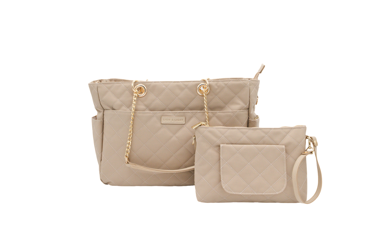 Essential Carryall Tote with Removable Diaper Clutch