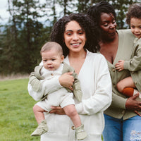 STAY ON BABY MITTS | ARTICHOKE