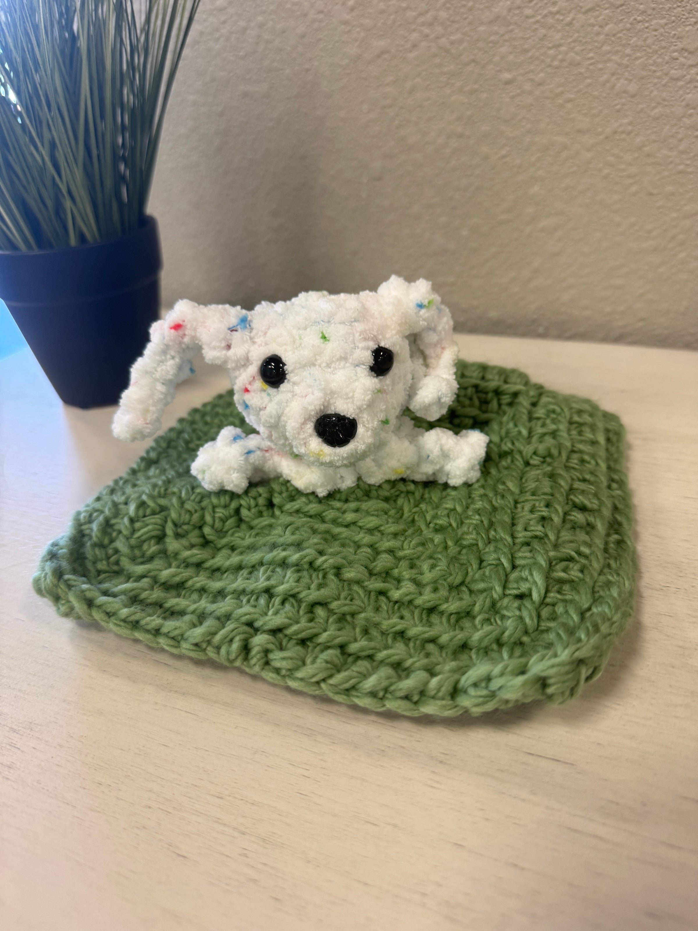 Crochet Puppy Lovey