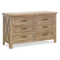 Franklin & Ben Emory Farmhouse 6-Drawer Dresser
