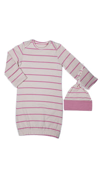 Everly Grey Analise 5-Piece PJ Set | Pink Stripe
