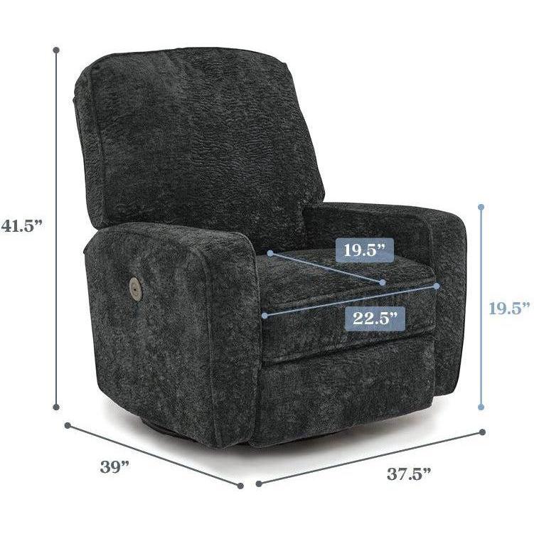 Storytime Bailey Swivel Glider Recliner