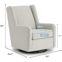 Storytime Brianna Swivel Glider