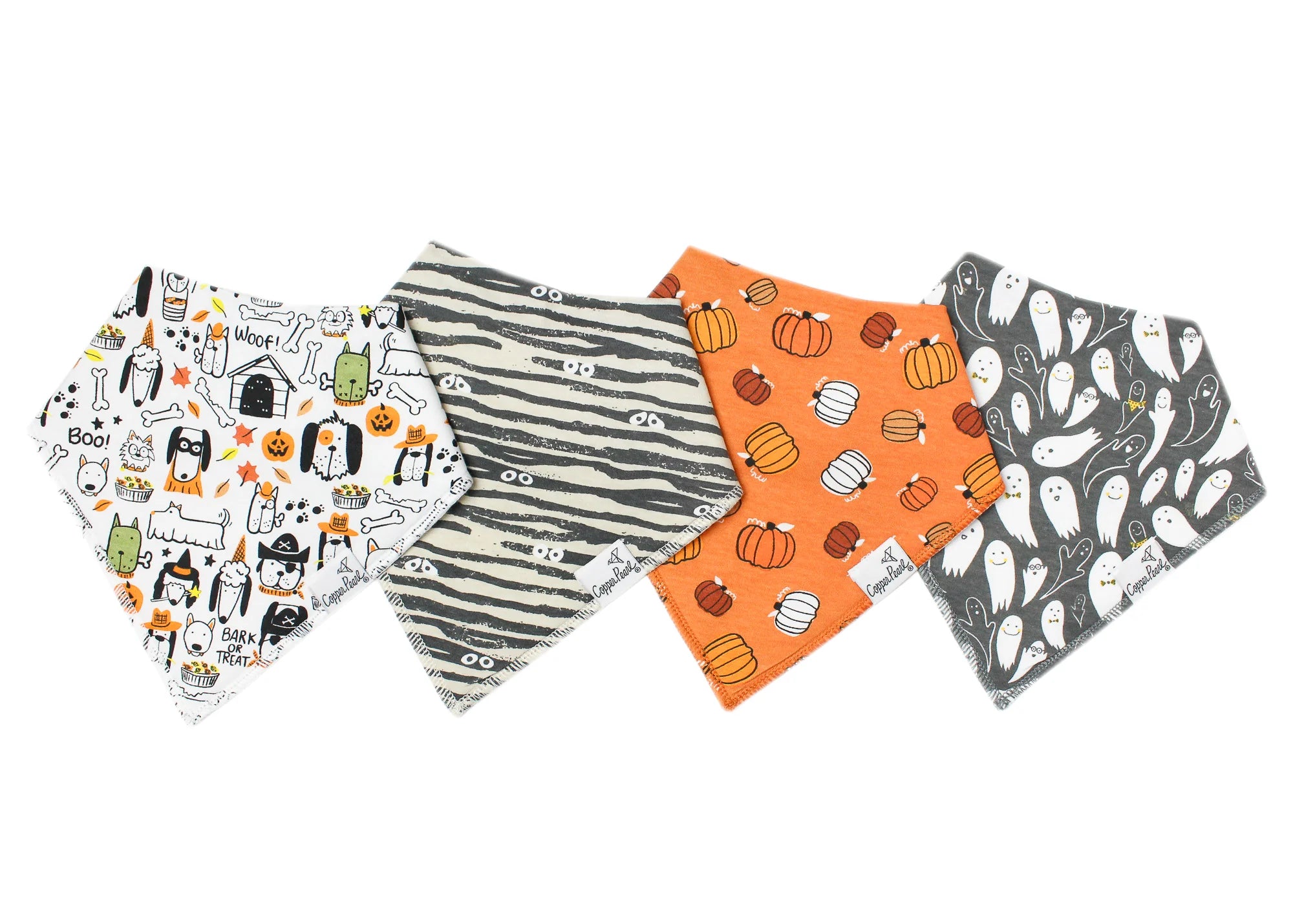 Copper Pearl Bandana Bibs | Bones