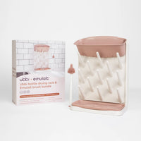 Emulait Ubbi Drying Rack and Brush